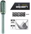 Борфреза закругленная твердосплавная ALPEN-MAYKESTAG, WRC, Ø10x65, зуб 3, привод Ø6mm 0779306110100. Фото-2